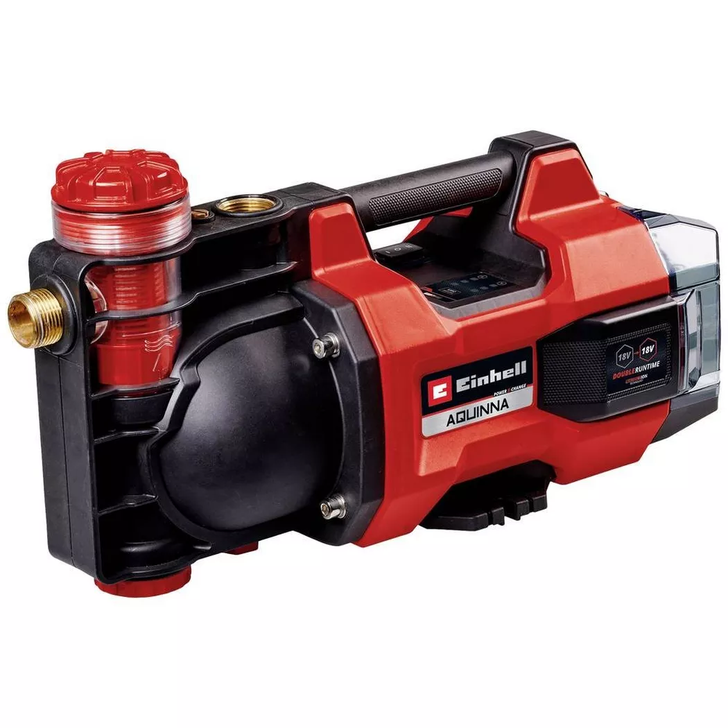 Einhell - Akku-Gartenpumpe AQUINNA 18/30 F LED