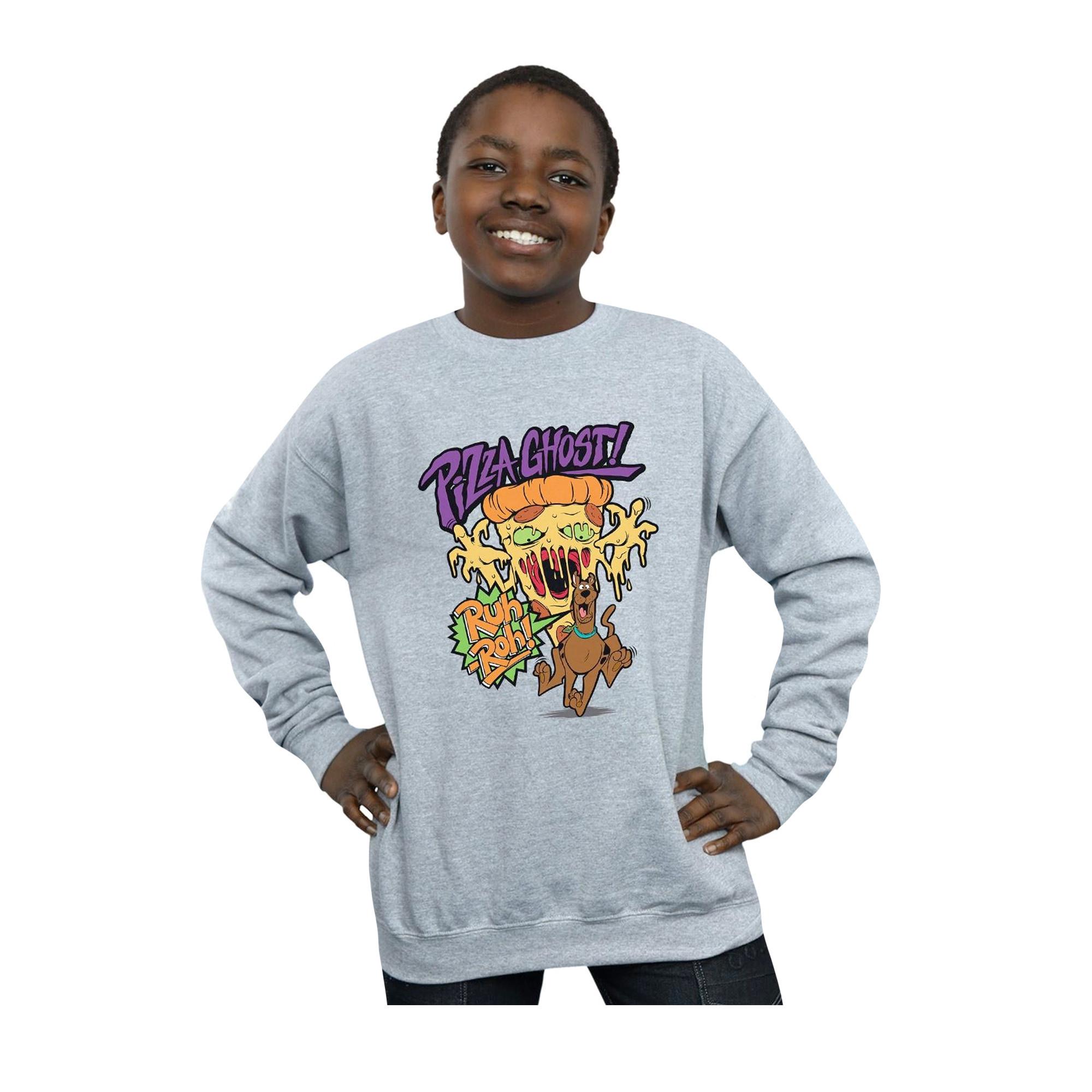 SCOOBY DOO  Pizza Ghost Sweatshirt 