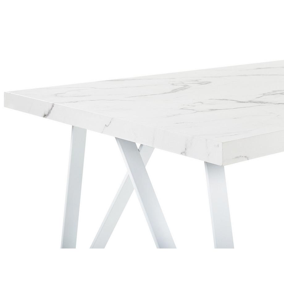 Beliani Table de repas en MDF Moderne GRIEGER  