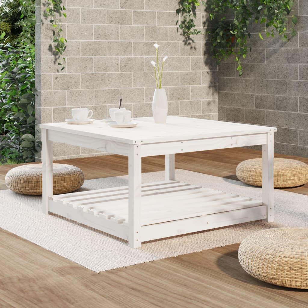 VidaXL Table de jardin bois de pin  