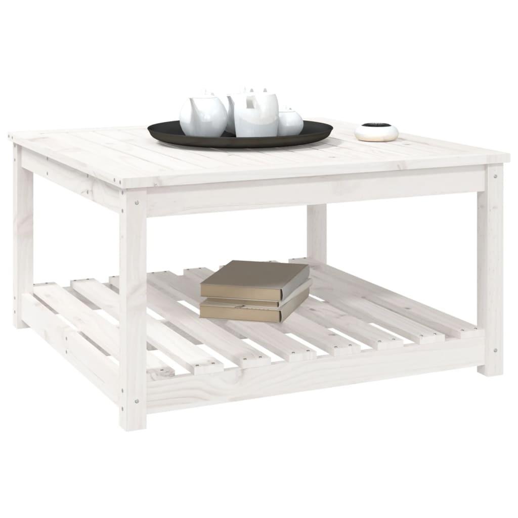 VidaXL Table de jardin bois de pin  