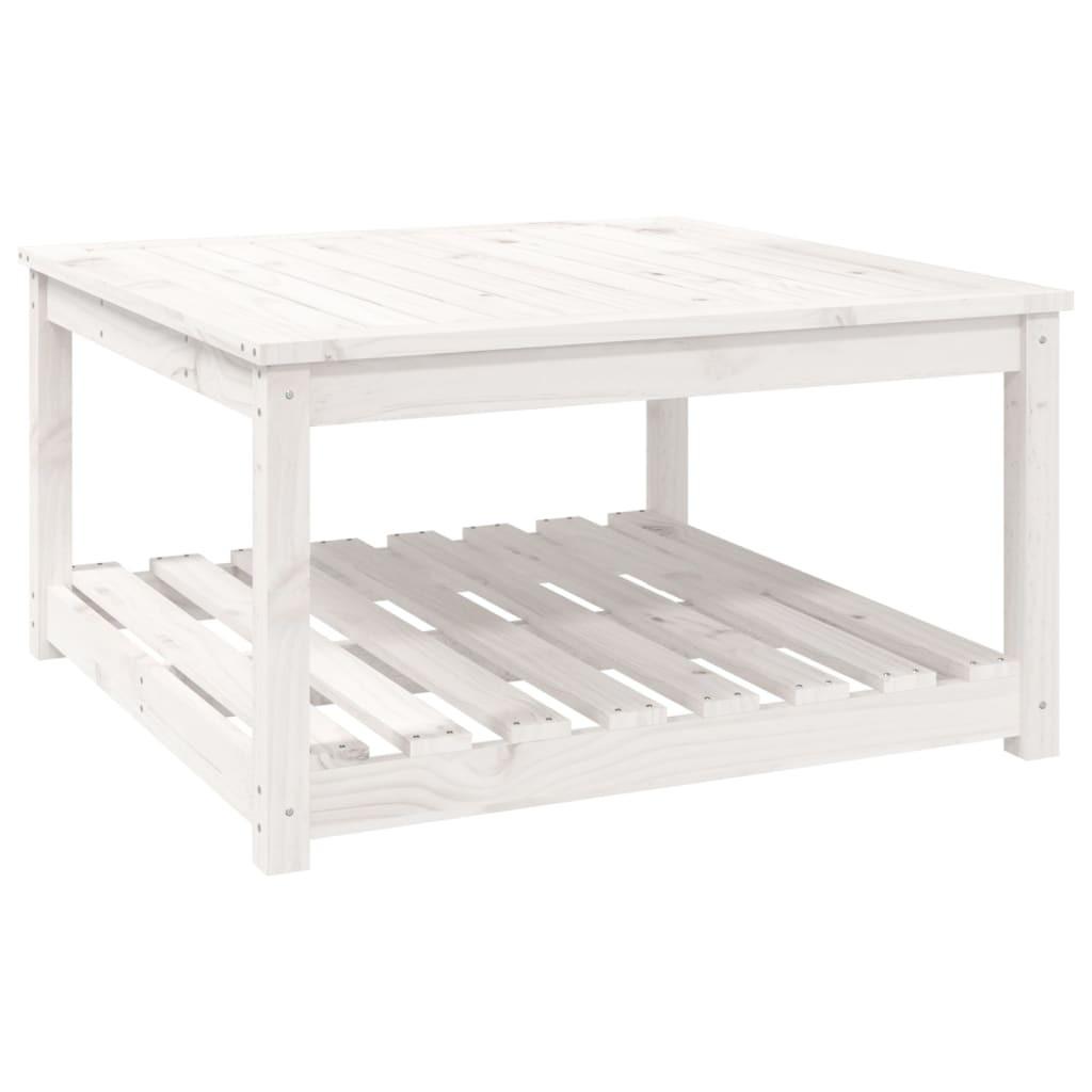 VidaXL Table de jardin bois de pin  