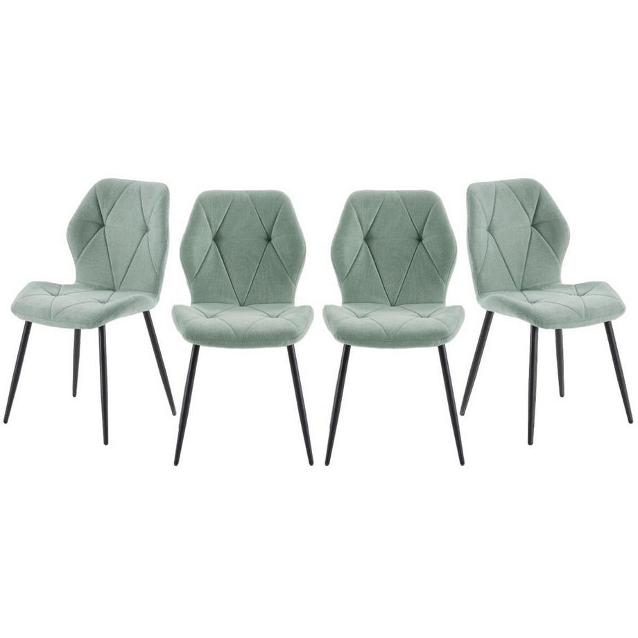 Lot de 4 chaises LUNA