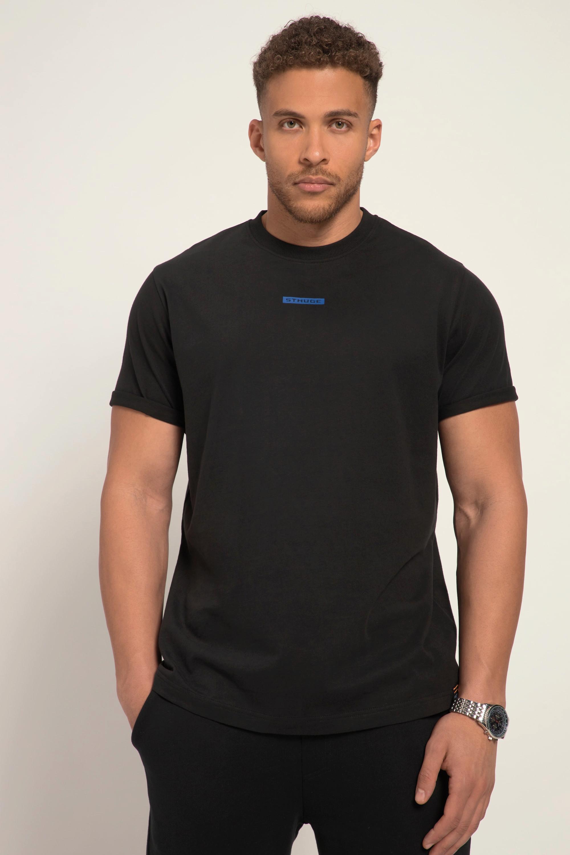 Sthuge  T-shirt STHUGE con mezze maniche e stampe nero 