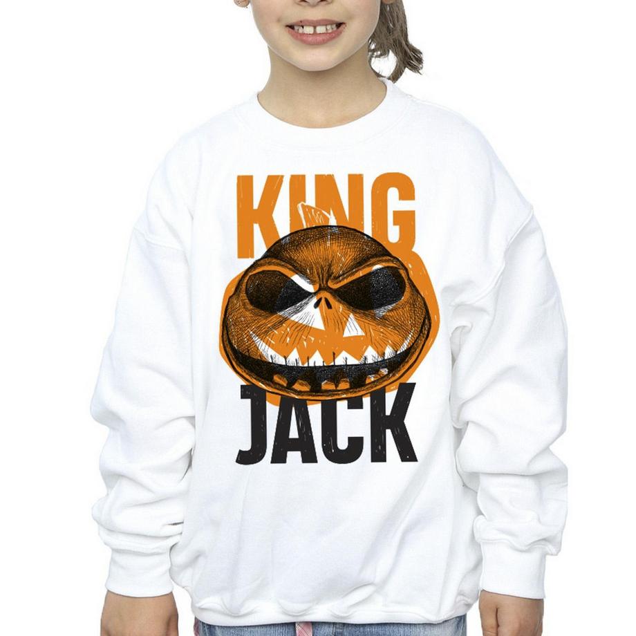 Disney  The Nightmare Before Christmas King Jack Sweatshirt 