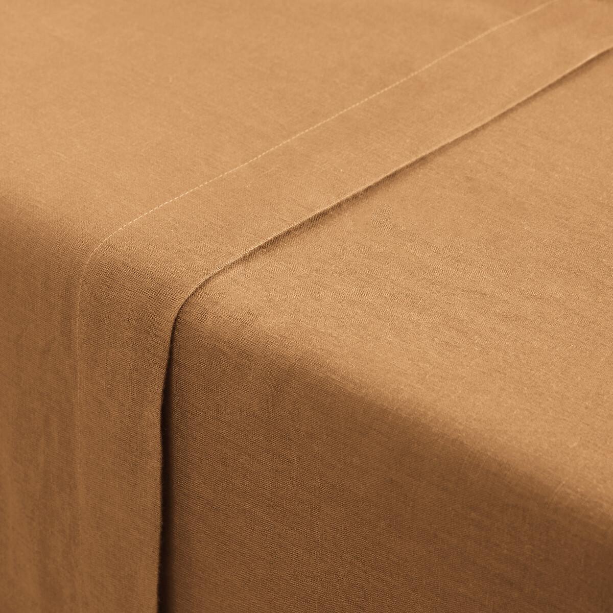 La Redoute Intérieurs Linot Lenzuolo Superiore in Lino Pre-Lavato  