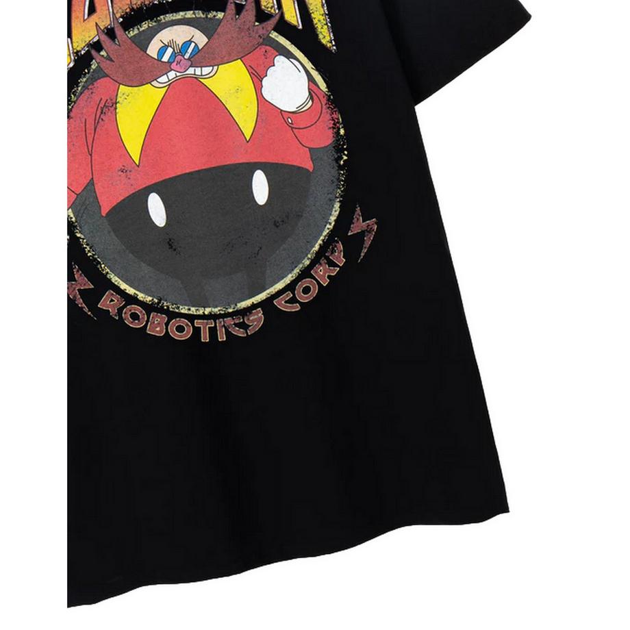 Sonic The Hedgehog Kurzärmliges T-Shirt mit Dr. Robotnik Aufdruck  
