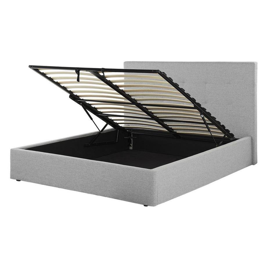 Letto contenitore en Tessuto Moderno LORIENT