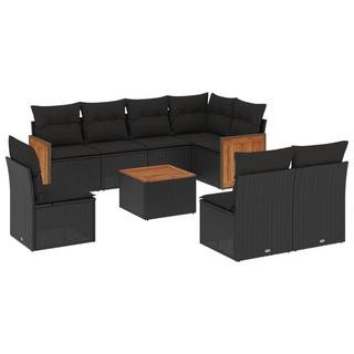 VidaXL Garten sofagarnitur poly-rattan  