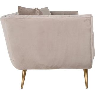 mutoni Sofa Huxley khaki gold gebürstet 230  