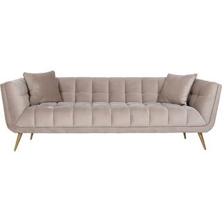 mutoni Sofa Huxley khaki gold gebürstet 230  