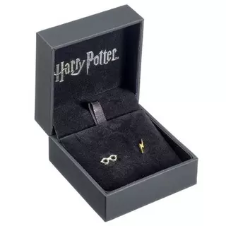 Harry Potter  Blitz & Brille Ohrringe Silber