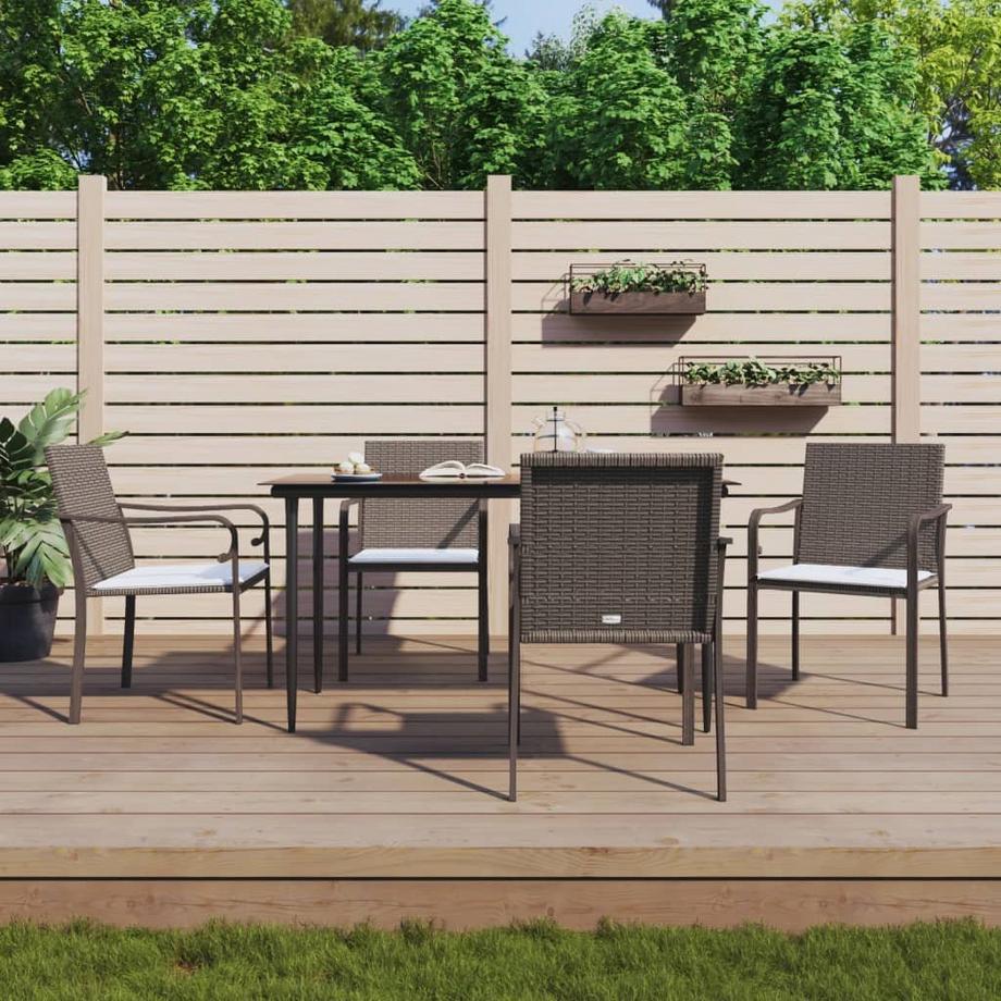 VidaXL set da pranzo da giardino  