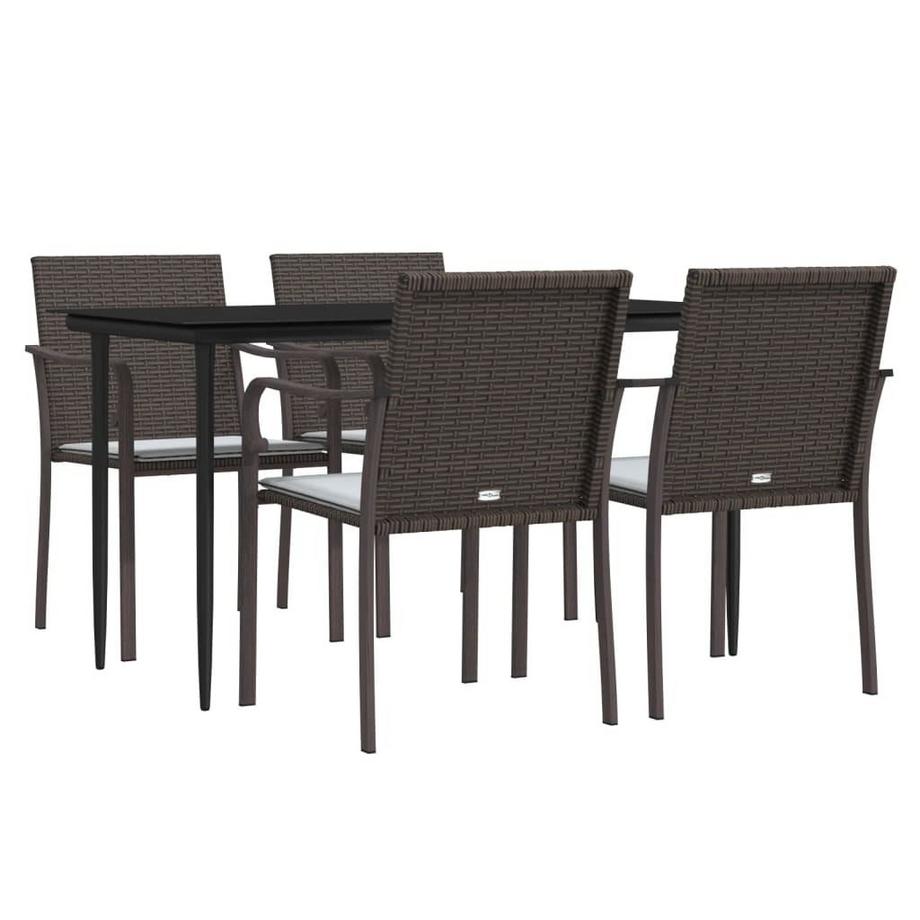 VidaXL set da pranzo da giardino  