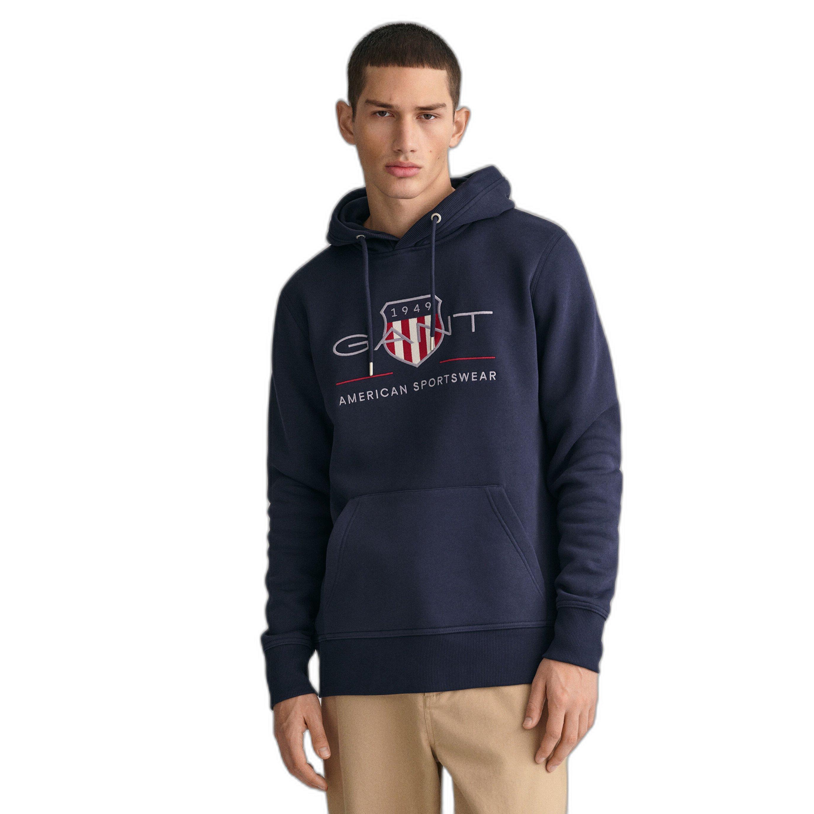 GANT Archive Shield Felpa con cappuccio  