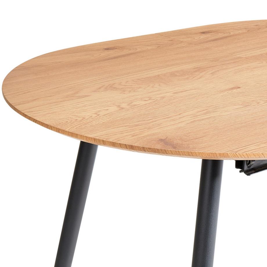 Beliani Ausziehbarer Esstisch aus MDF-Platte  CLAVET  