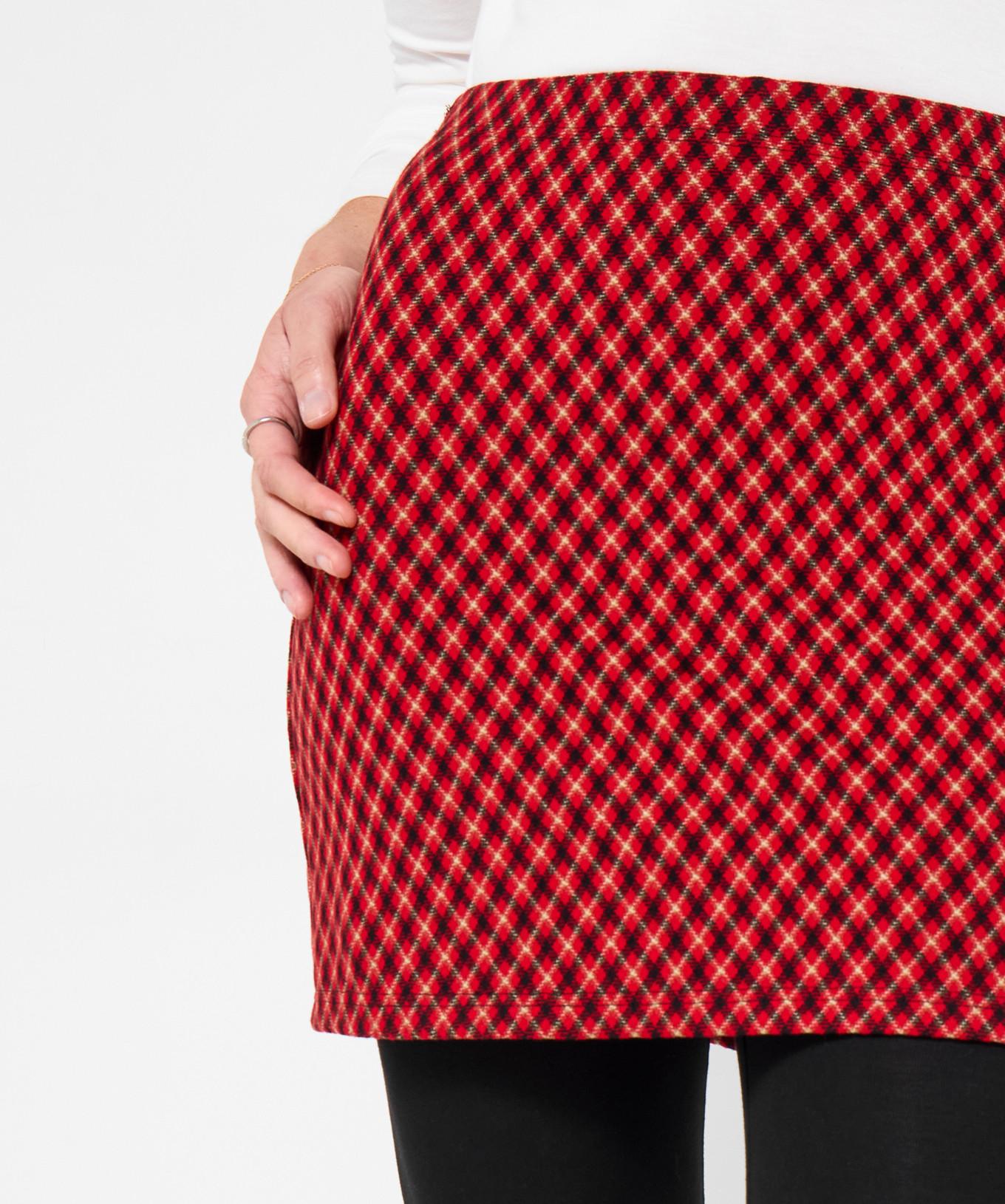 Joe Browns Bequeme karierte Leggings mit Rockaufsatz  