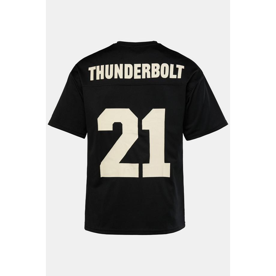 Sthuge Oversized Halbarm T-Shirt mit Rückenprint  