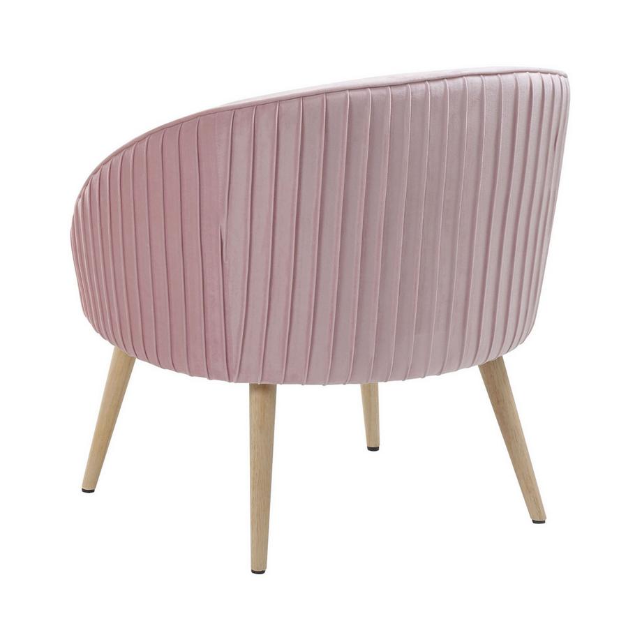 Beliani Sessel aus Samtstoff Glamourös TROMSO  