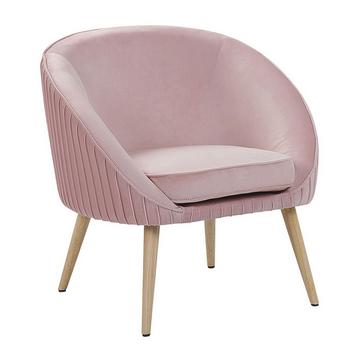 Fauteuil en Velours Glamour TROMSO