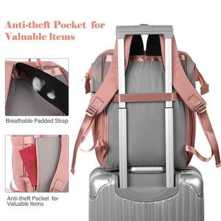 Only-bags.store 15.6 Zoll Laptop Rucksack Wasserdicht Anti-Diebstahl Schultasche  