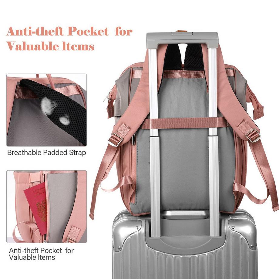 Only-bags.store 15.6 Zoll Laptop Rucksack Wasserdicht Anti-Diebstahl Schultasche  