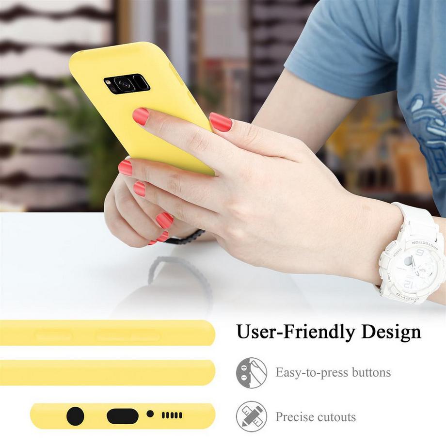 Cadorabo  Hülle für Samsung Galaxy S8 TPU Silikon Liquid 