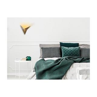 Vente-unique Wandleuchte 2er-Set - Metall - 34 x 5 x 34 cm - Goldfarben - BIRDO  