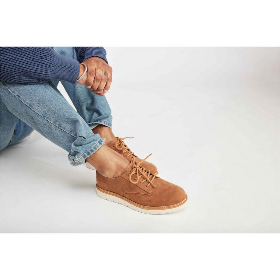 TOMS  mocassins en cuir  navi travel lite oxford 