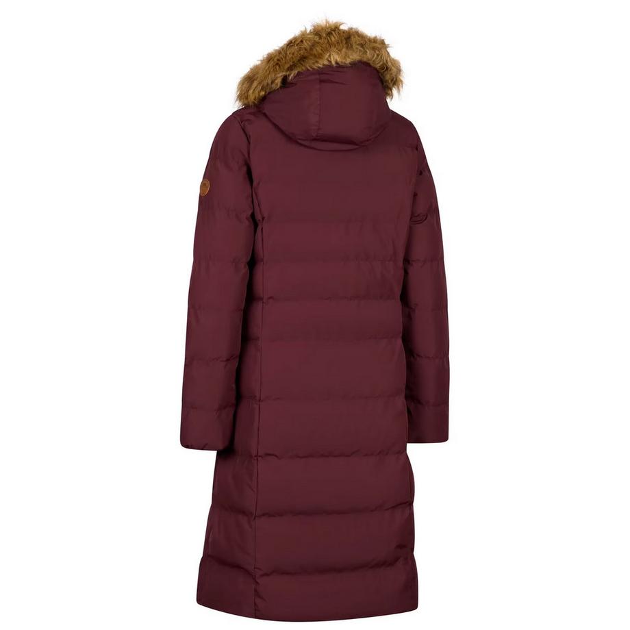 Trespass Audrey Steppjacke mit Kunstpelzkapuze  