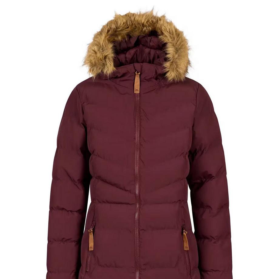 Trespass Audrey Steppjacke mit Kunstpelzkapuze  