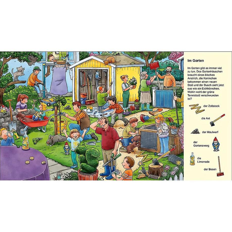 Suche und finde! Bauen, bohren, Sachen machen Loewe Wimmelbücher (Hrsg.); Krause, Joachim (Illustrationen); Wieker, Katharina (Illustrationen) Gebundene Ausgabe 