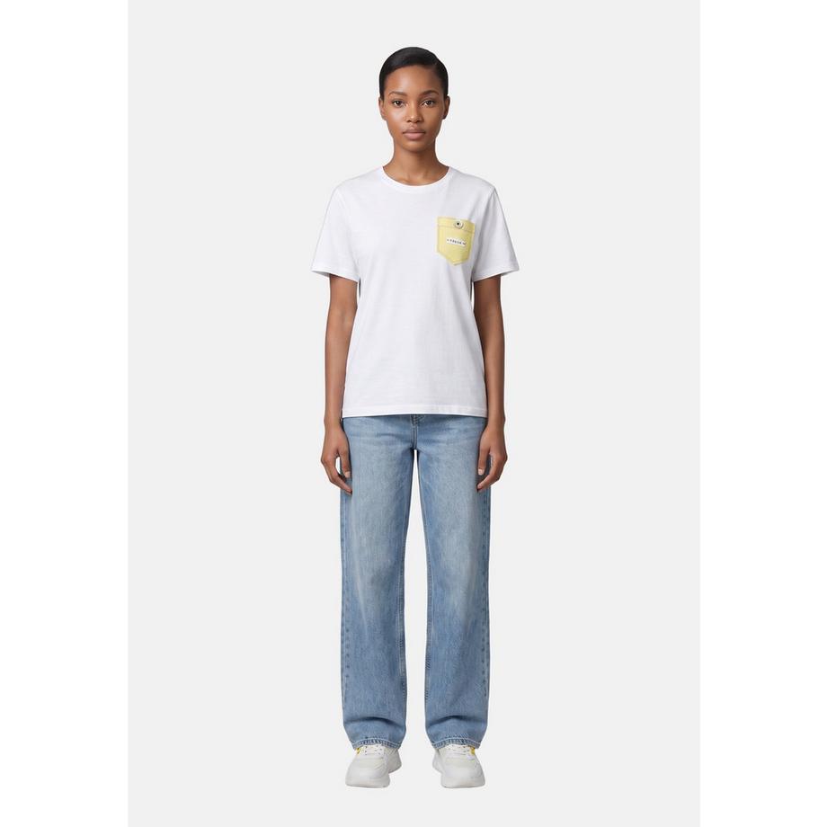 Chiara Ferretti T-shirt avec poche rose  