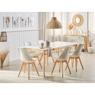 Beliani Table de repas en MDF Moderne SOLA  