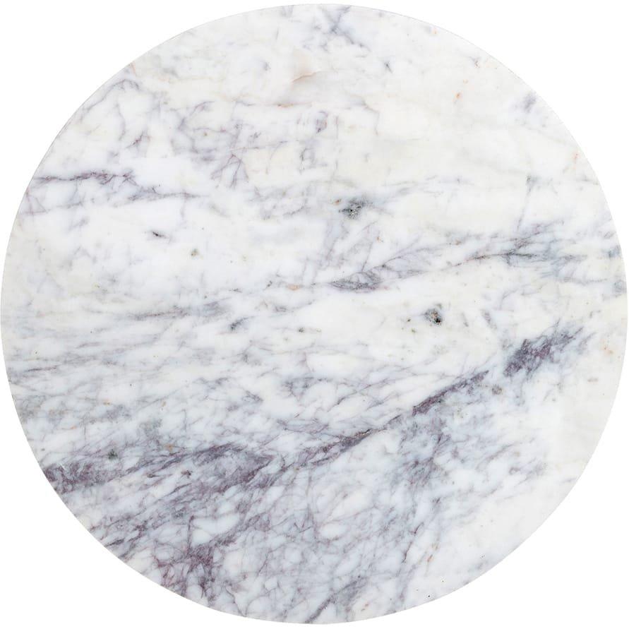 mutoni Tavolino Celine marmo oro bianco 40  