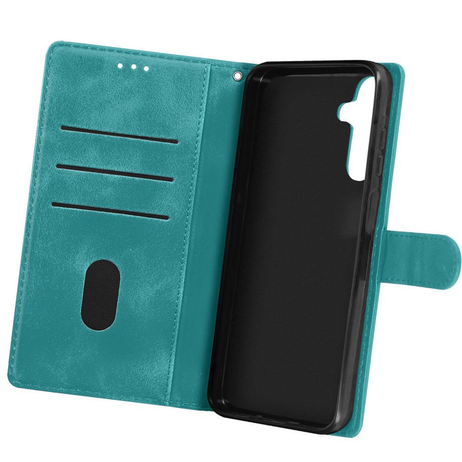 Avizar  Custodia Samsung A15 5G fiori turchese 