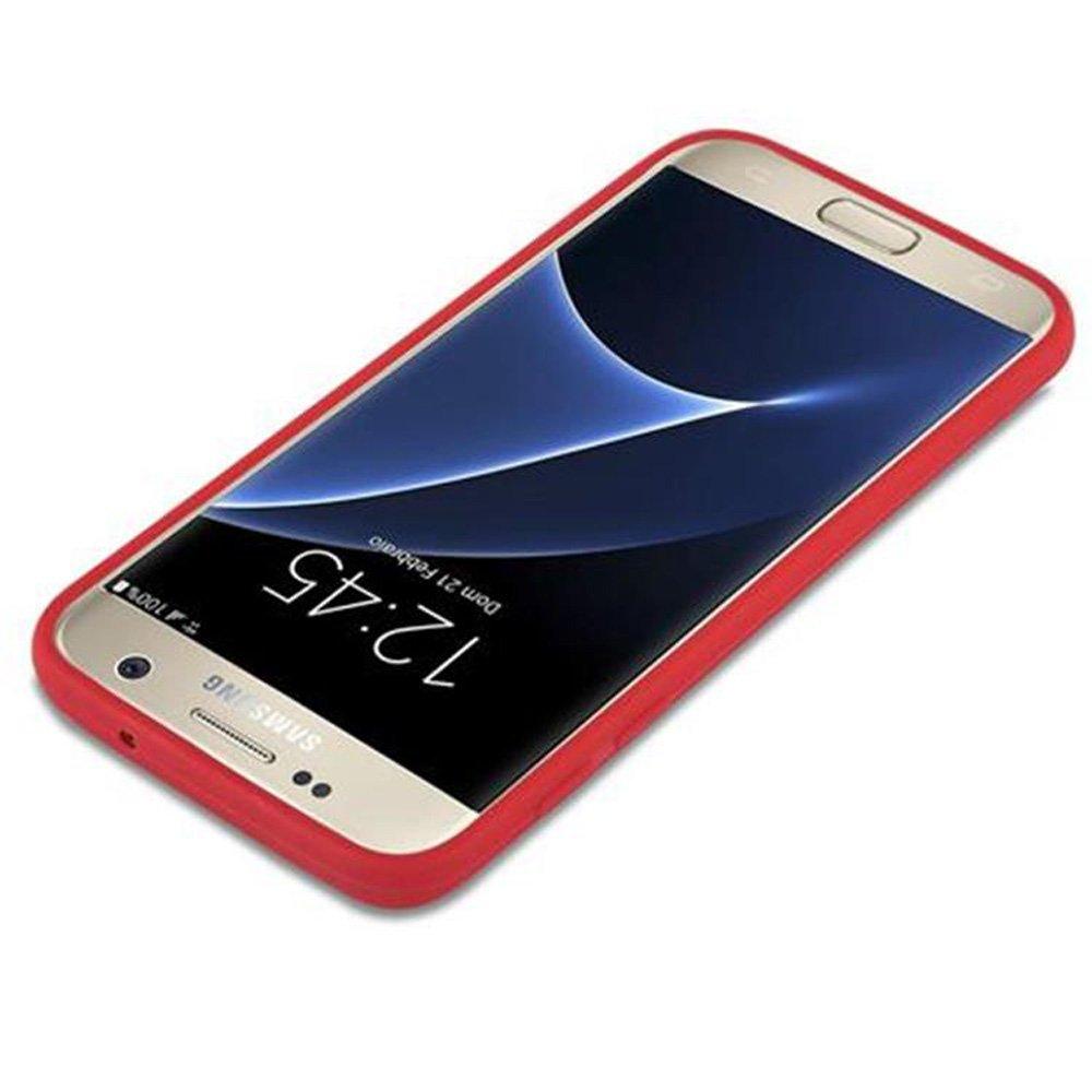 Cadorabo  Housse compatible avec Samsung Galaxy S7 - Coque de protection en silicone TPU flexible 