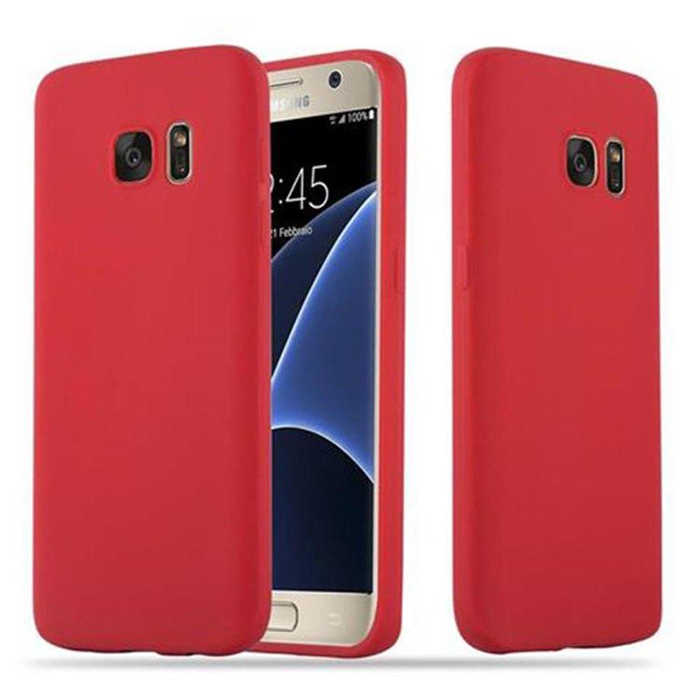 Cadorabo  Housse compatible avec Samsung Galaxy S7 - Coque de protection en silicone TPU flexible 