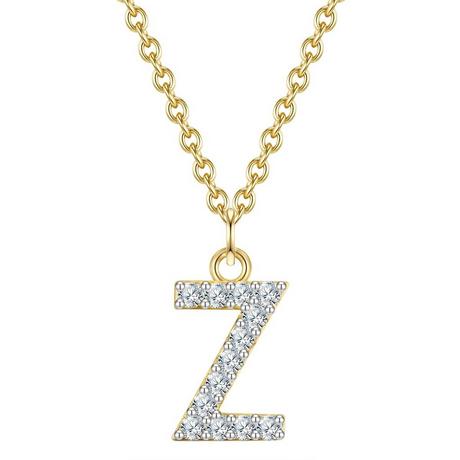 Glanzstücke München  Femme Collier en argent Lettre Z 