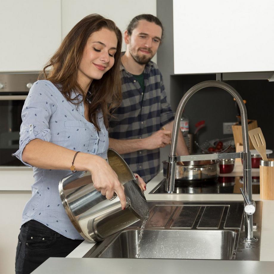 B2X  Siebpfanne aus Edelstahl 