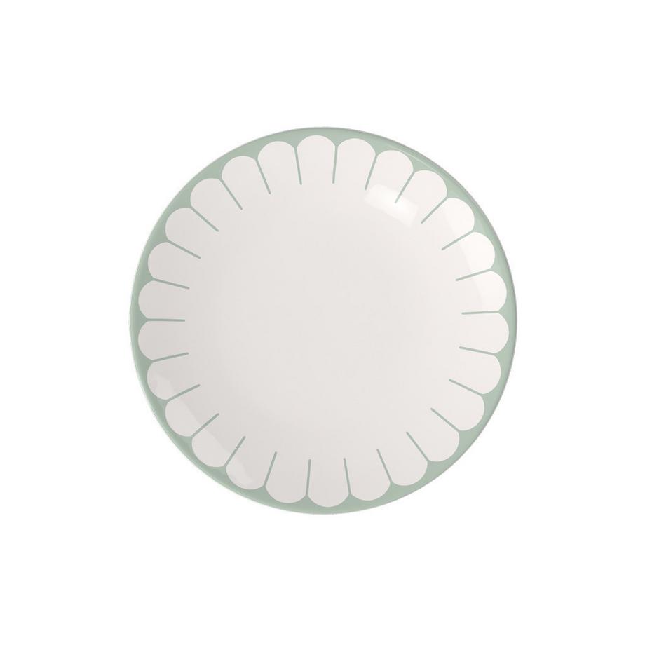 Speiseteller Fleur vert