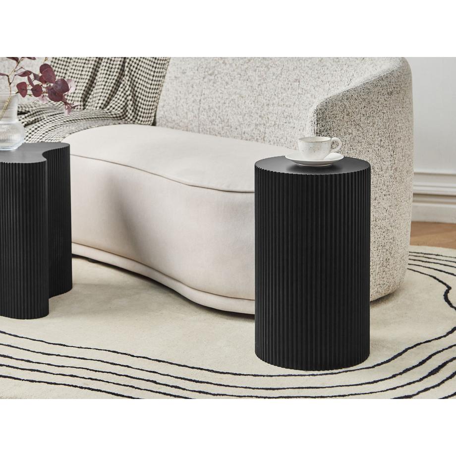 Beliani Tavolino en Fibra a media densità (MDF)  CLAIRE  