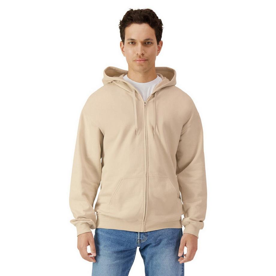 Gildan Softstyle Full Zip Mittelschwerer Hoodie  