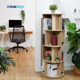 Northix Rotierender Bücherturm  