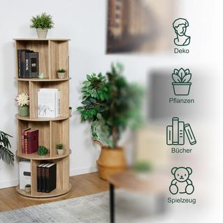 Northix Rotierender Bücherturm  