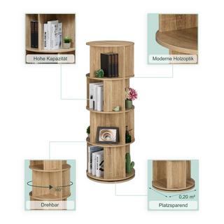 Northix Rotierender Bücherturm  