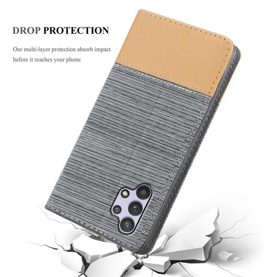 Cadorabo  Hülle für Samsung Galaxy A32 5G Magnetverschluss, Kartenfach 