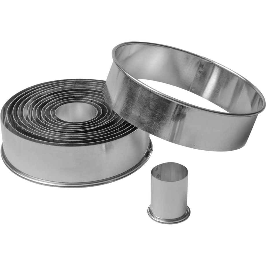 Städter Ausstecher Set Ringe, 14 Stück  