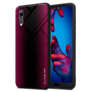 Cadorabo  Hülle für Huawei P20 Streifen Optik 