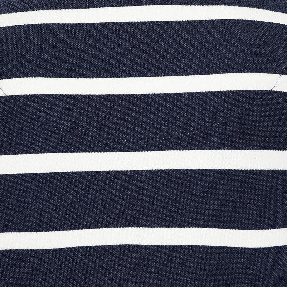 Lazy Jacks Gestreiftes Piqué Sweatshirt mit Knopfleiste  